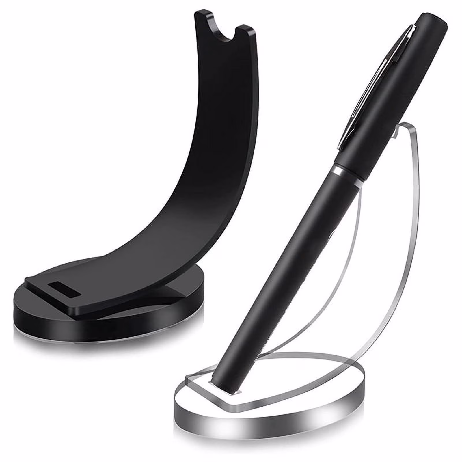 Clear Acrylic Pen Display Stands – Set of 2